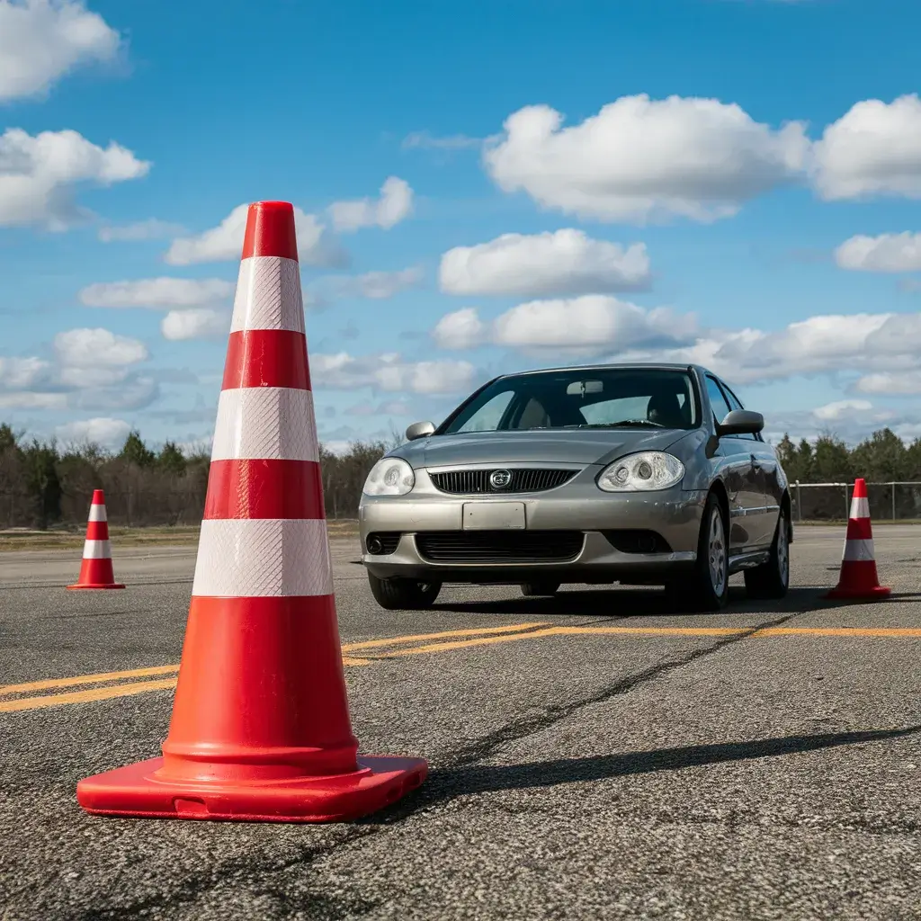 Imagem de um carro em movimento